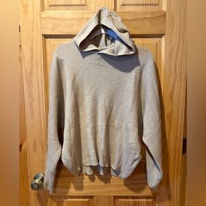 Faith & Zoe Beige Hooded Sweater women’s XL